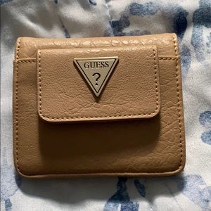 Peach Cream Guess Wallet